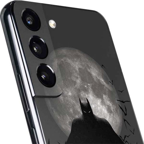 DC Comics Batman On City with Moon Art Galaxy S22 Skin